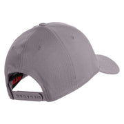 MVP Letters Embroidered 6 Panel Baseball Cap - Grey OSFM