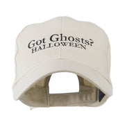 Got Ghosts Halloween Embroidered Cap