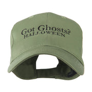 Got Ghosts Halloween Embroidered Cap