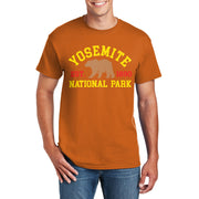 Yosemite Great National Park Graphic Men's DryBlend Cotton Polyester T-Shirt