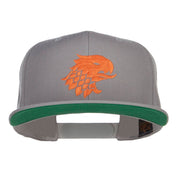 Griffin Head Embroidered Snapback Cap