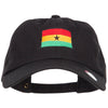 Ghana Flag Embroidered Unstructured Cap