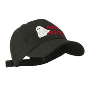 Halloween Ghost Hunter Embroidered Cap