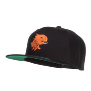 Griffin Head Embroidered Snapback Cap