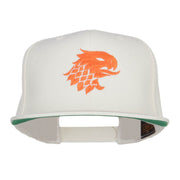 Griffin Head Embroidered Snapback Cap