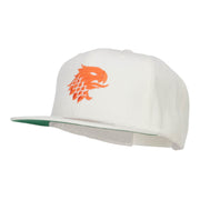 Griffin Head Embroidered Snapback Cap