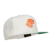 Griffin Head Embroidered Snapback Cap