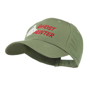 Halloween Ghost Hunter Embroidered Cap