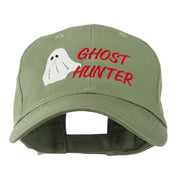 Halloween Ghost Hunter Embroidered Cap