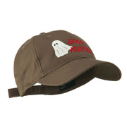 Halloween Ghost Hunter Embroidered Cap