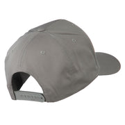 Grey American Flag Patched High Profile Cap