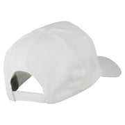 Grey American Flag Patched High Profile Cap