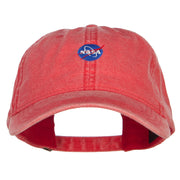 Mini NASA Insignia Embroidered Washed Cap