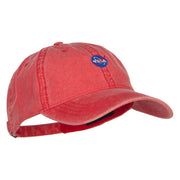 Mini NASA Insignia Embroidered Washed Cap