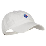 Mini NASA Insignia Embroidered Washed Cap