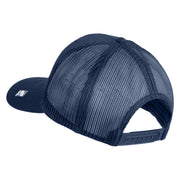 U.S. Air Force Pilot Embroidered Solid Cotton Twill Mesh Prostyle Cap - Navy OSFM