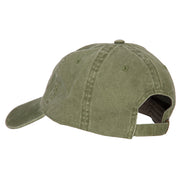 Gym Hair Don't Care Embroidered Washed Cotton Twill Cap