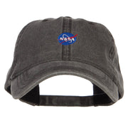 Mini NASA Insignia Embroidered Washed Cap