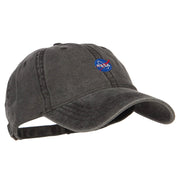 Mini NASA Insignia Embroidered Washed Cap