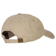 Gym Hair Don't Care Embroidered Washed Cotton Twill Cap