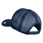 U.S. Air Force Roundel Embroidered Solid Cotton Twill Mesh Prostyle Cap - Navy OSFM