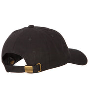 Glitter Happy Birthday with Hat Embroidered Unstructured Washed Cap