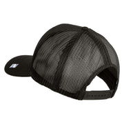 U.S. Air Force Roundel Embroidered Solid Cotton Twill Mesh Prostyle Cap - Charcoal OSFM