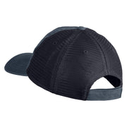 Stay Positive Embroidered Washed Twill Trucker Cap - Navy Navy OSFM