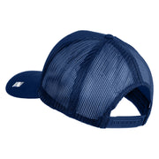 U.S. Air Force Roundel Embroidered Solid Cotton Twill Mesh Prostyle Cap - Royal OSFM