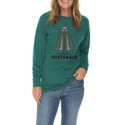 Tikal Graphic Long Sleeve Crewneck Tee