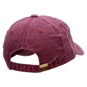 Skate Between Embroidered Unstructured Cotton Cap