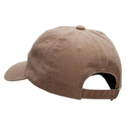 Skate Between Embroidered Unstructured Cotton Cap