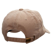 Skate Between Embroidered Unstructured Cotton Cap