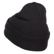 Golfing Veteran Embroidered Long Beanie