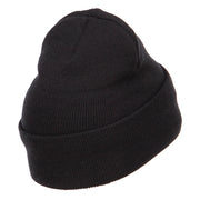 Golfing Veteran Embroidered Long Beanie