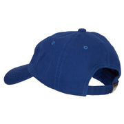 Glitter Happy Holiday Embroidered Unstructured Washed Cap