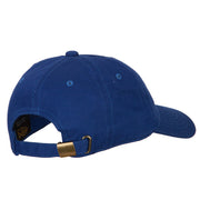 Glitter Happy Holiday Embroidered Unstructured Washed Cap