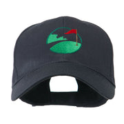 Golf Flag on the Green Embroidered Cap