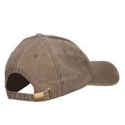 Unstructured Pigment Dyed Cotton Cap