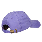 Unstructured Pigment Dyed Cotton Cap