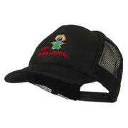 My Grandma Embroidered Youth Foam Mesh Cap