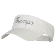 Gramps Embroidered Cotton Twill Sun Visor