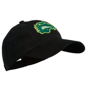 Gators Mascot Embroidered Low Profile Washed Cap