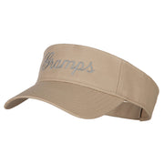 Gramps Embroidered Cotton Twill Sun Visor