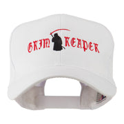 Halloween Grim Reaper Embroidered Cap