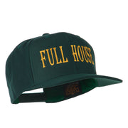 Gaming Full House Embroidered Flat Bill Cap