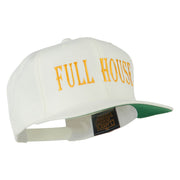 Gaming Full House Embroidered Flat Bill Cap