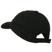 Gold Sun Embroidered Low Profile Washed Cap