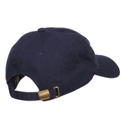 Congo Flag Embroidered Unstructured Cap