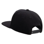 Licensed US Navy Retired Embroidered Flexfit Snapback Style Cap - Black OSFM